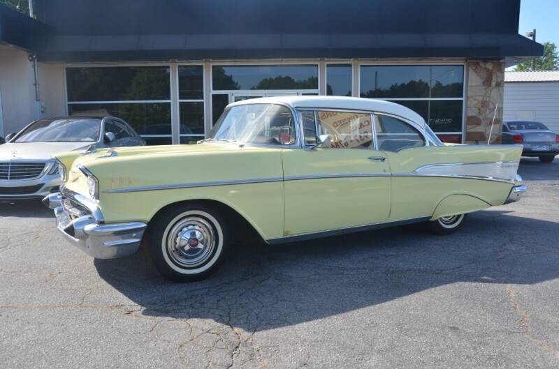 1957 Chevrolet Bel Air for sale at Amyn Motors Inc. in Tucker GA