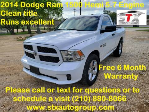 2014 RAM 1500 for sale at STX Auto Group in San Antonio TX