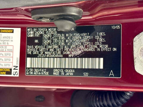 2006 Toyota 4Runner SR5