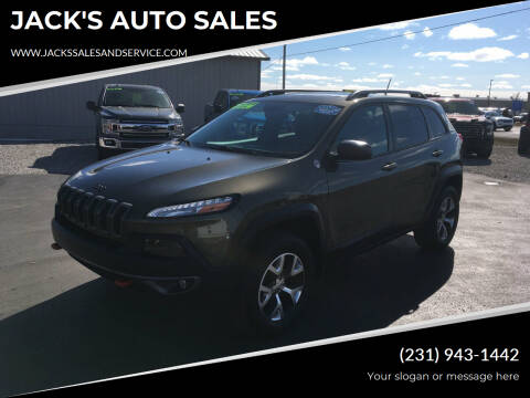 2015 Jeep Cherokee for sale at JACK'S AUTO SALES in Traverse City MI