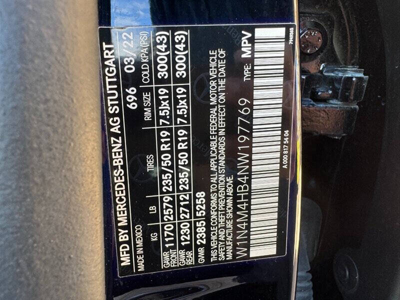 2022 Mercedes-Benz GLB GLB 250 4MATIC