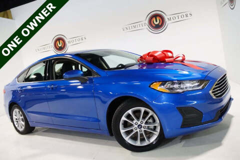 2020 Ford Fusion for sale at Unlimited Motors in Fishers IN