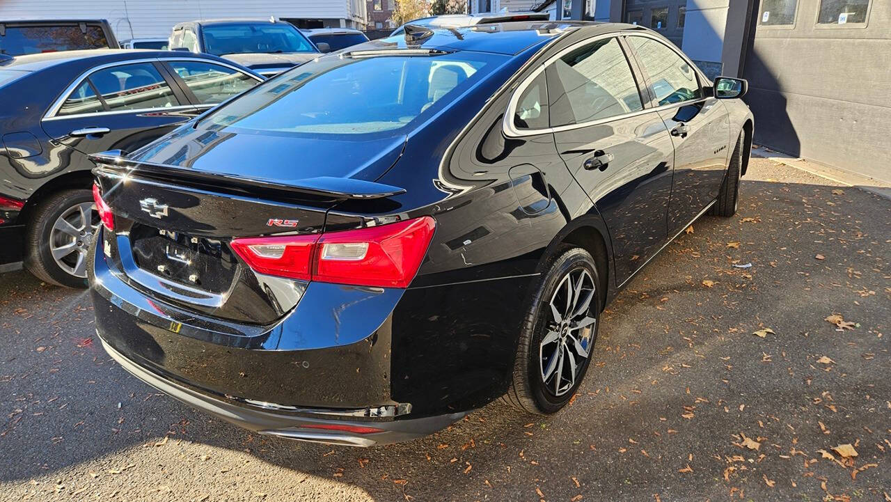 2022 Chevrolet Malibu for sale at RENOS AUTO SALES LLC in Waterbury, CT