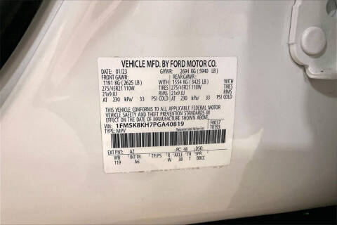 2023 Ford Explorer ST-Line