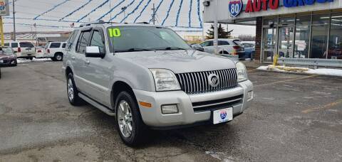 2010 Mercury Mountaineer for sale at I-80 Auto Sales in Hazel Crest IL
