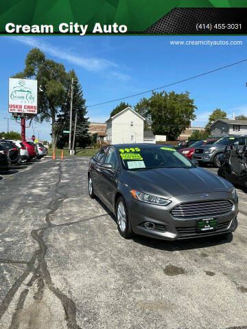 2014 Ford Fusion for sale at Cream City Auto in Milwaukee WI