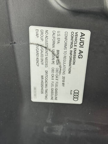 2018 Audi S5 Sportback 3.0T quattro Prestige