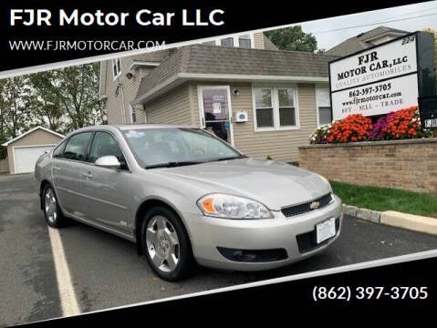 2007 Chevrolet Impala for sale at FJR Motor Car LLC in Mine Hill NJ