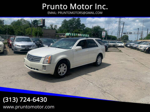 2005 Cadillac SRX for sale at Prunto Motor Inc. in Dearborn MI