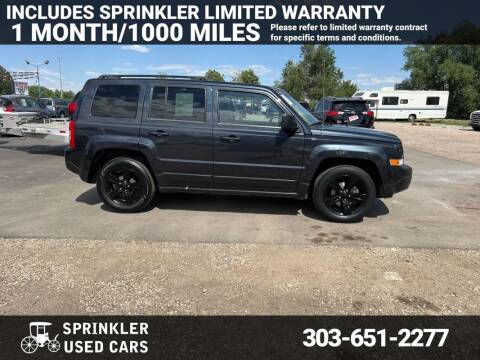 2014 Jeep Patriot for sale at Sprinkler Used Cars in Longmont CO