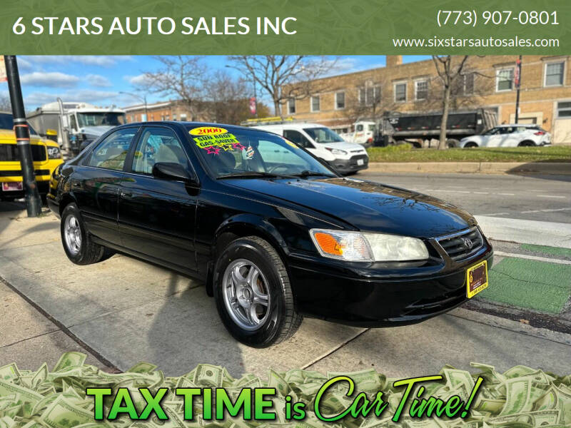 2000 Toyota Camry for sale at 6 STARS AUTO SALES INC in Chicago IL