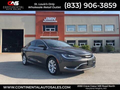 2016 Chrysler 200 for sale at Fenton Auto Sales in Maryland Heights MO