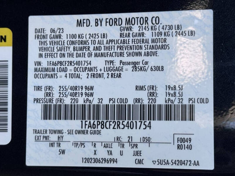 2024 Ford Mustang GT Premium