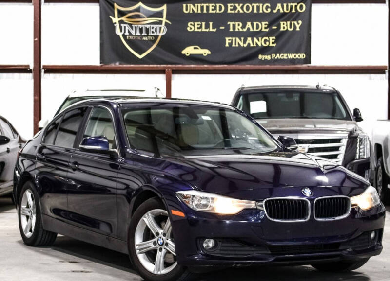 2014 BMW 3 Series for sale at United Exotic Auto in Houston TX