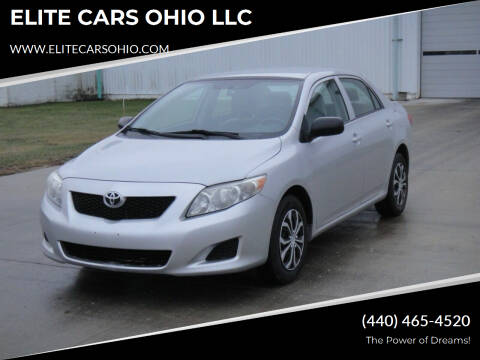 2010 Toyota Corolla for sale at ELITE CARS OHIO LLC in Solon OH