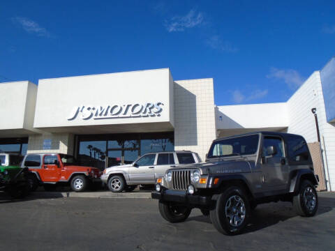 2004 Jeep Wrangler for sale at J'S MOTORS in San Diego CA