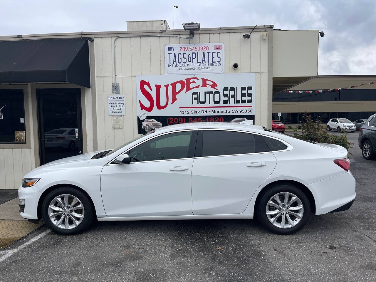 2020 Chevrolet Malibu for sale at Super Auto Sales Modesto in Modesto, CA