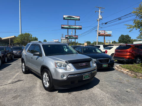 2012 GMC Acadia for sale at Boardman Auto Mall in Boardman OH