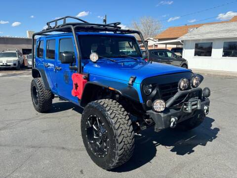 2014 Jeep Wrangler Unlimited for sale at Robert Judd Auto Sales in Washington UT