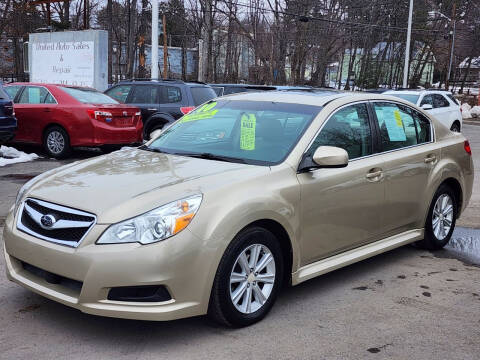 2010 Subaru Legacy for sale at United Auto Sales & Service Inc in Leominster MA