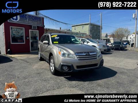 2014 Subaru Outback for sale at CJ Motors Inc. in Beverly MA