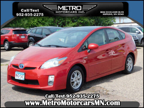 2010 Toyota Prius for sale at Metro Motorcars Inc in Hopkins MN