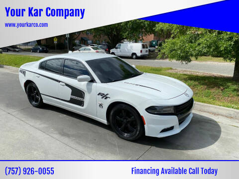 2018 Dodge Charger for sale at Your Kar Company in Norfolk VA