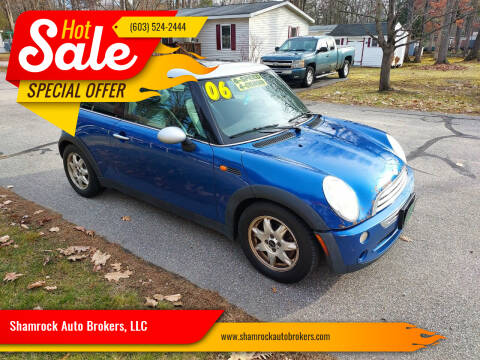 2006 MINI Cooper for sale at Shamrock Auto Brokers, LLC in Belmont NH