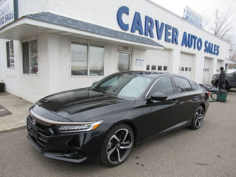 2021 Honda Accord for sale at Carver Auto Sales in Saint Paul MN