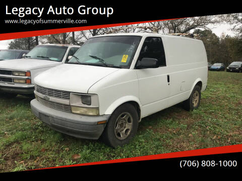 Chevrolet Astro Cargo For Sale in Summerville, GA - Legacy Auto Group Chevrolet Astro Cargo For Sale in Summerville, GA - Legacy Auto Group