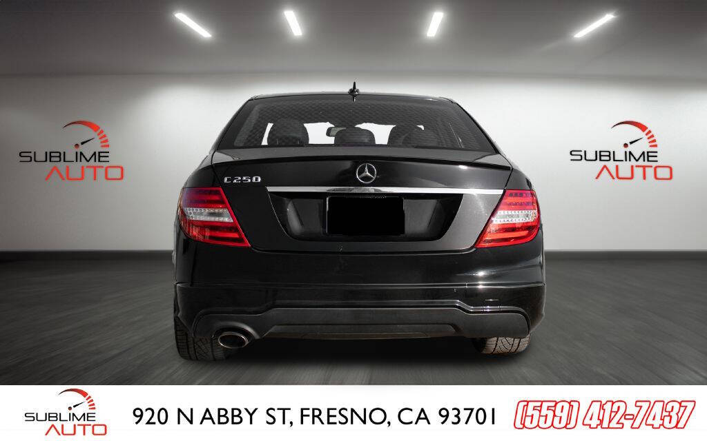 2012 Mercedes-Benz C-Class for sale at SUBLIME AUTO in Fresno, CA