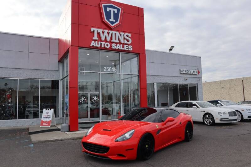 2013 Ferrari California for sale at Twins Auto Sales Inc Redford 1 in Redford MI