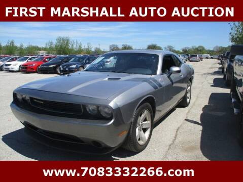 2013 Dodge Challenger for sale at First Marshall Auto Auction in Harvey IL