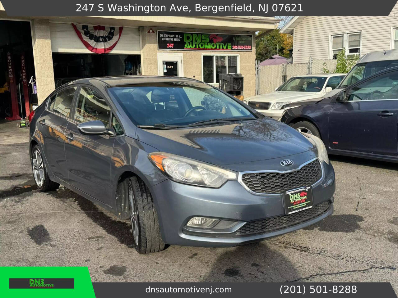 2014 Kia Forte for sale at DNS Automotive Inc. in Bergenfield, NJ