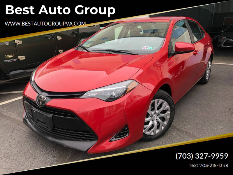 2019 Toyota Corolla for sale at Best Auto Group in Chantilly VA