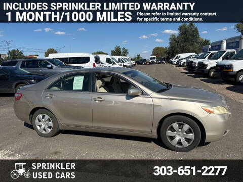 2007 Toyota Camry for sale at Sprinkler Used Cars in Longmont CO