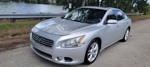 2012 Nissan Maxima for sale at USA BUSINESS SOLUTIONS GROUP in Davie FL