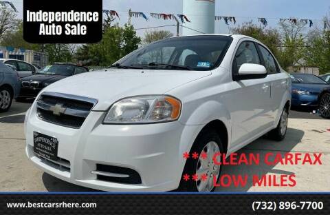 2011 Chevrolet Aveo for sale at Independence Auto Sale in Bordentown NJ