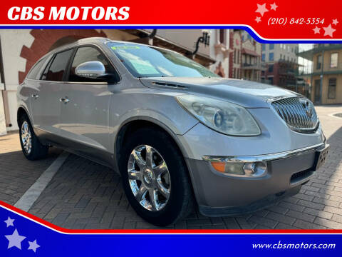 2010 Buick Enclave for sale at CBS MOTORS in San Antonio TX