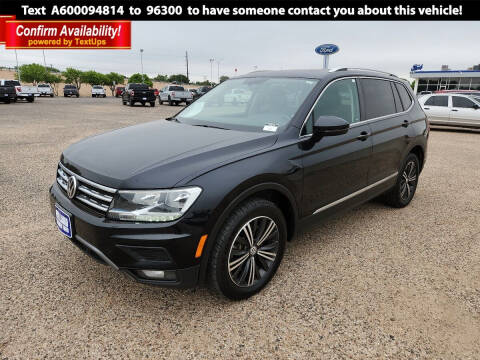 2019 Volkswagen Tiguan for sale at POLLARD PRE-OWNED in Lubbock TX