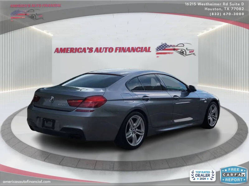 2016 BMW 6 Series 650i Gran Coupe