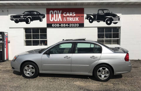 2005 Chevrolet Malibu for sale at Cox Cars & Trux in Edgerton WI