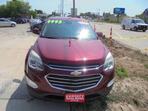 2016 Chevrolet Equinox for sale at Century Auto Sales LLC in Appleton WI