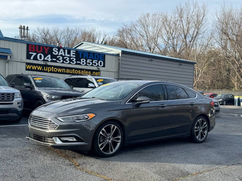 2017 Ford Fusion for sale at Uptown Auto Sales in Charlotte NC