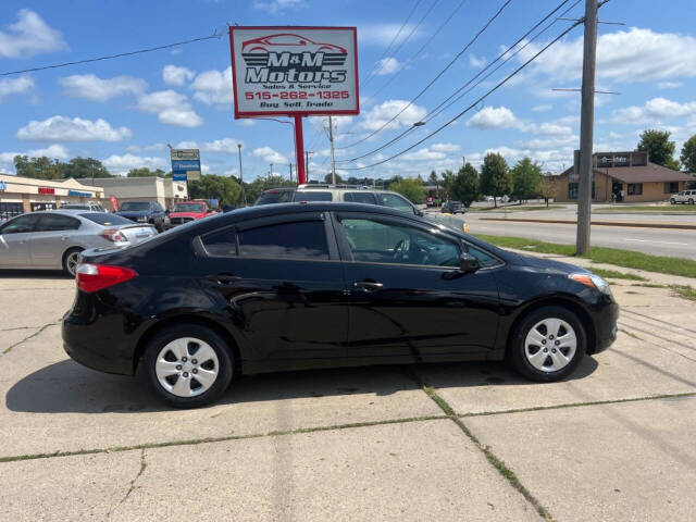 2014 Kia Forte for sale at M & M Motors in Des Moines, IA