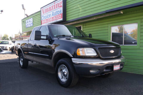 2001 Ford F-150 for sale at Amazing Choice Autos in Sacramento CA