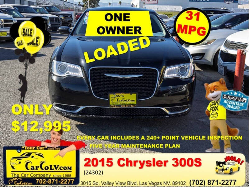 2015 Chrysler 300 for sale at The Car Company in Las Vegas NV