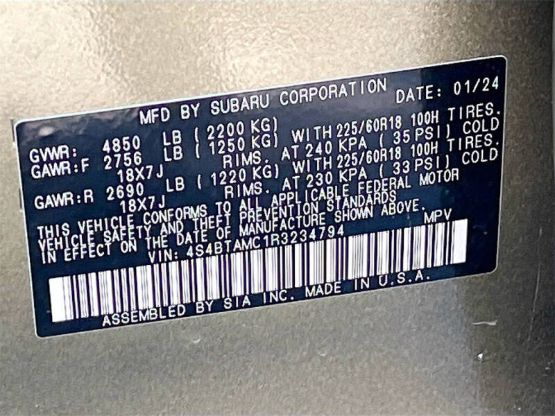 2024 Subaru Outback Limited