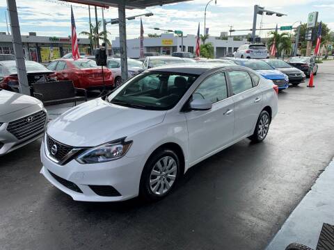 2019 Nissan Sentra for sale at American Auto Sales in Hialeah FL