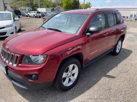 2016 Jeep Compass for sale at CHRISTIAN AUTO SALES in Anoka MN